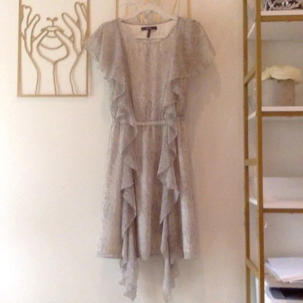 BCBG Paris ruffle dress Sz XS